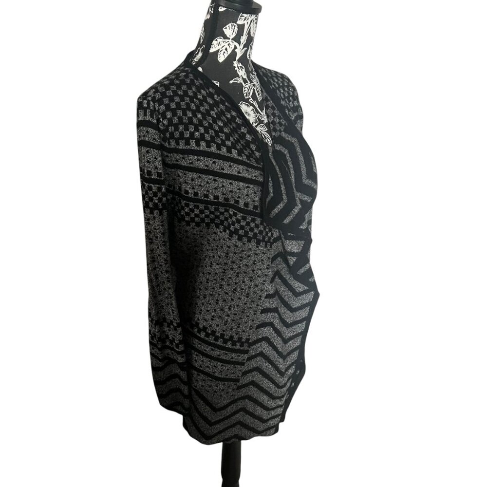 Smartwool Avion Ridge Pattern Geometric Wool Swea… - image 2